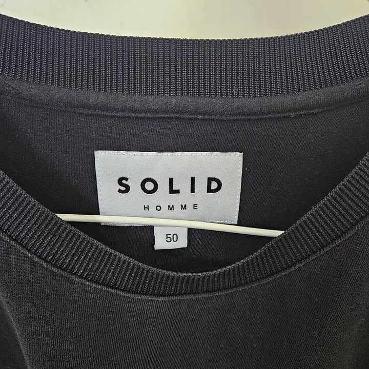 [BUNJANG] Solid Homme Black Oversized Pocket T-Shirt Size 50 / 솔리드옴므 반팔티 50