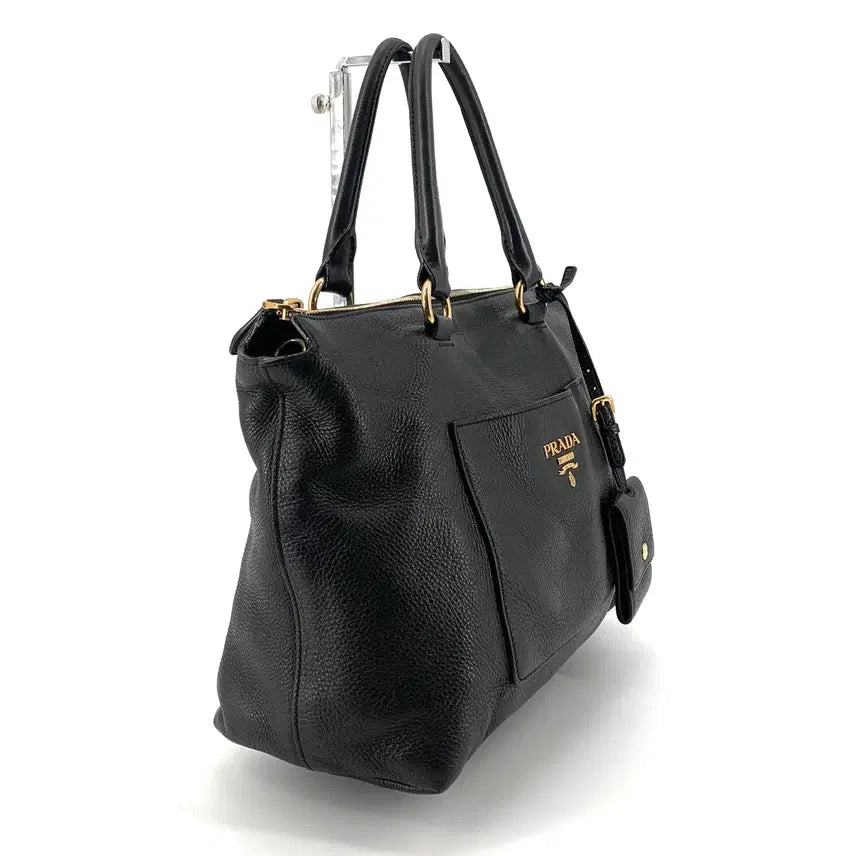 [BUNJANG] Prada Vitello Phoenix Tote Bag Shoulder Bag 1BA063 / [매장구매] 프라다 비텔로 피닉스 토트백 겸 숄더백 1BA063