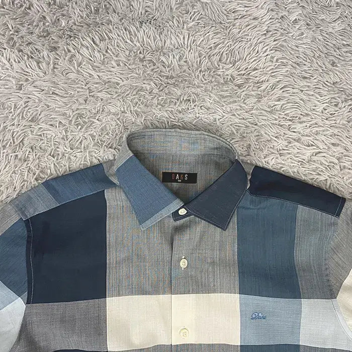 [BUNJANG] Daks Long Sleeve Check Shirt Size 100 / 닥스 긴팔 체크 셔츠 100