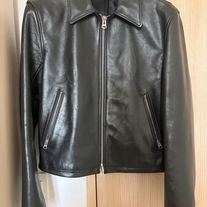 [BUNJANG] Tonywack Calf Leather Jacket M / 토니웩 카프레더 자켓 m