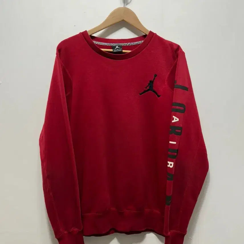 [BUNJANG] Jordan Red Sweatshirt L / 조던 레드 맨투맨 L