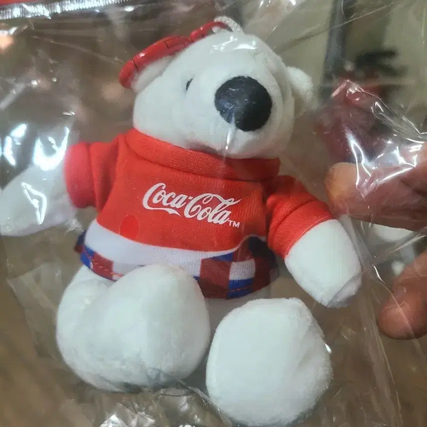 [BUNJANG] Coca-Cola Polar Bear Plush Toy / 코카콜라 북극곰 인형 새상품 폴라베어