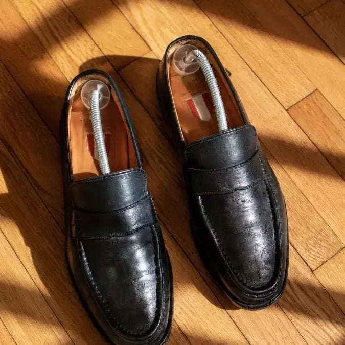 [BUNJANG] Bally Classic Penny Loafers Black Leather / BALLY 발리 클래식 페니로퍼 블랙 275