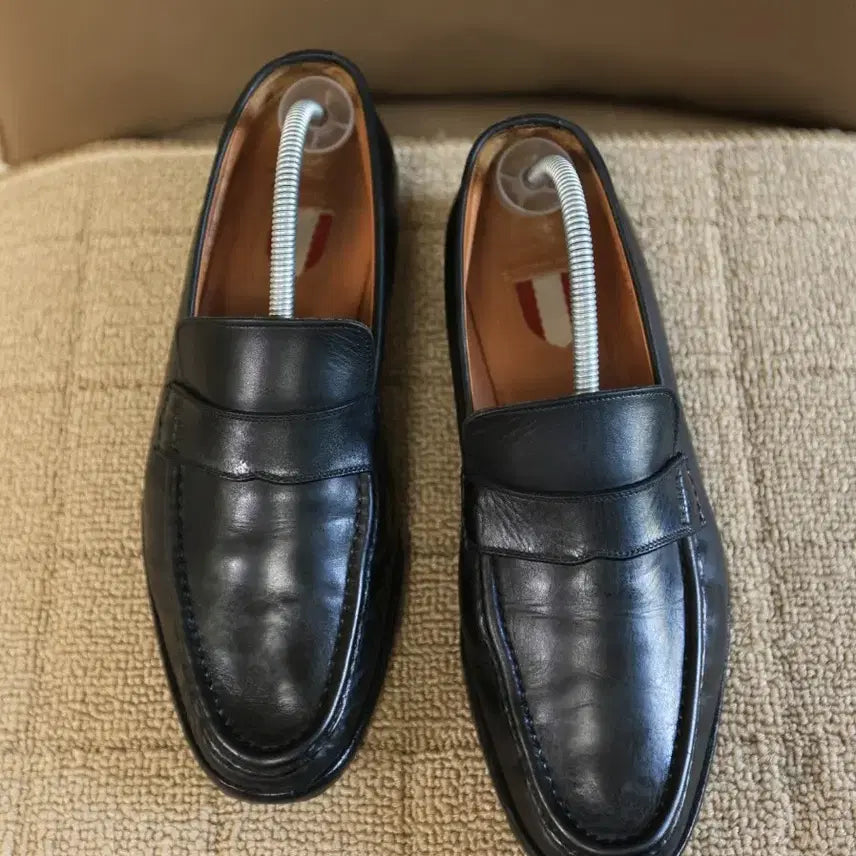 [BUNJANG] Bally Classic Penny Loafers Black Leather / BALLY 발리 클래식 페니로퍼 블랙 275
