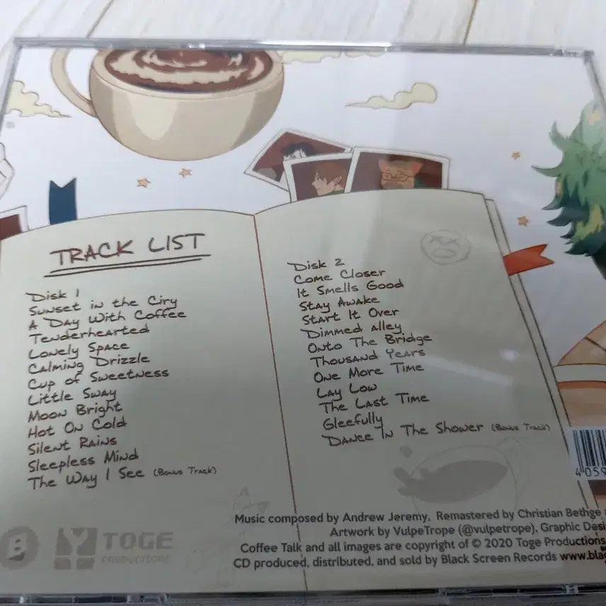 [BUNJANG] Coffee Talk OST Official Soundtrack CD / 커피톡 OST 공식 사운드트랙 CD