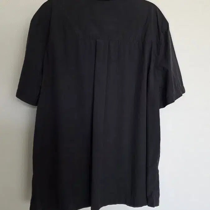 [BUNJANG] COS Black 100% Cotton Short Sleeve Shirt / COS 블랙 반팔 면100% 셔츠