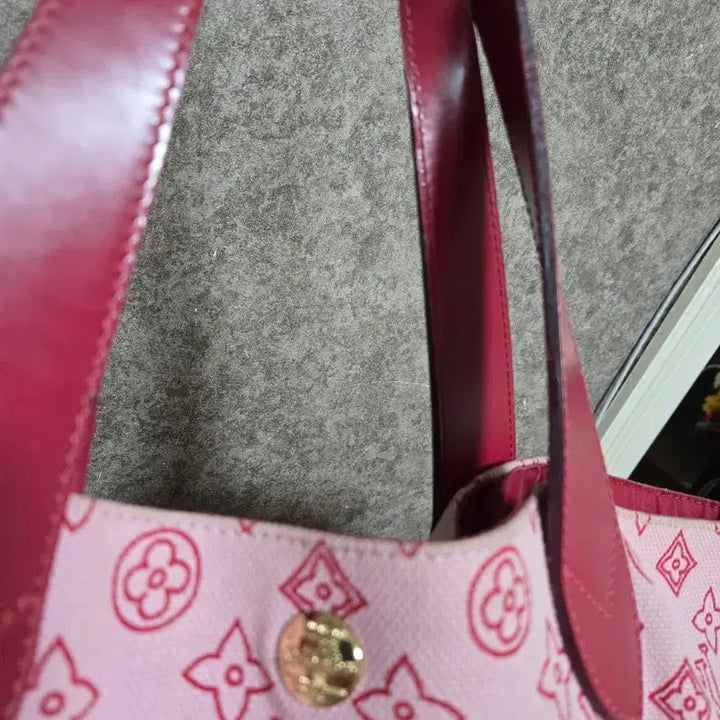 [BUNJANG] Louis Vuitton Pink Monogram Cabas PM Tote Bag / 루이비통 핑크 모노그램 카바 PM 토트백