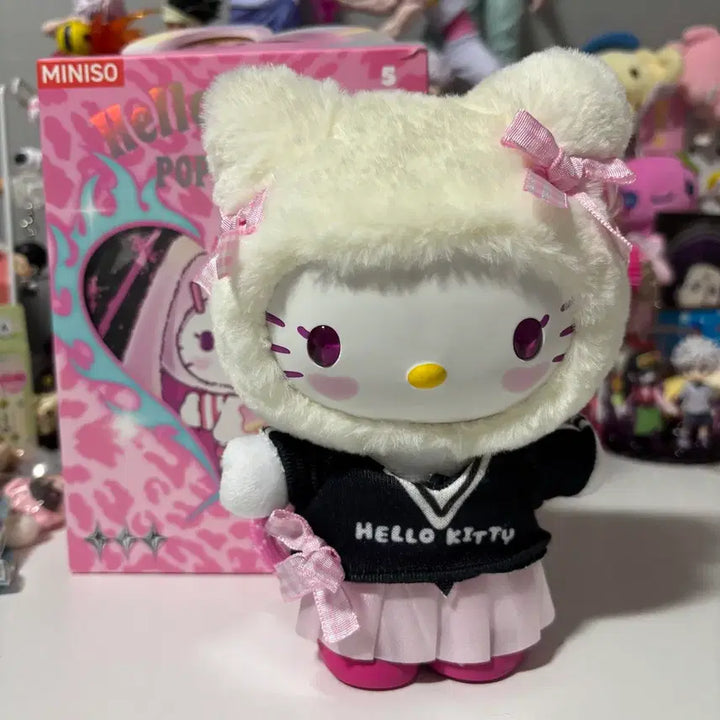 [BUNJANG] Minsso Kifubu Charm / 미니소 팝스타 키부부 헬로키티 참
