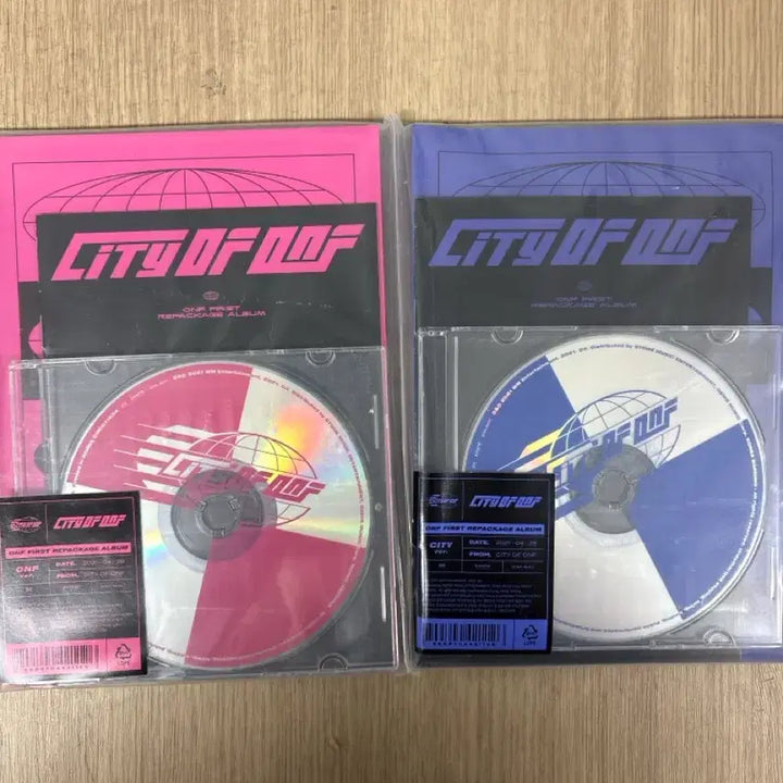 [BUNJANG] ONF 1st Repackage Album CITY OF ONF Set / 2개 세트 온앤오프 ONF 1집 리패키지 앨범 CITY OF ONF