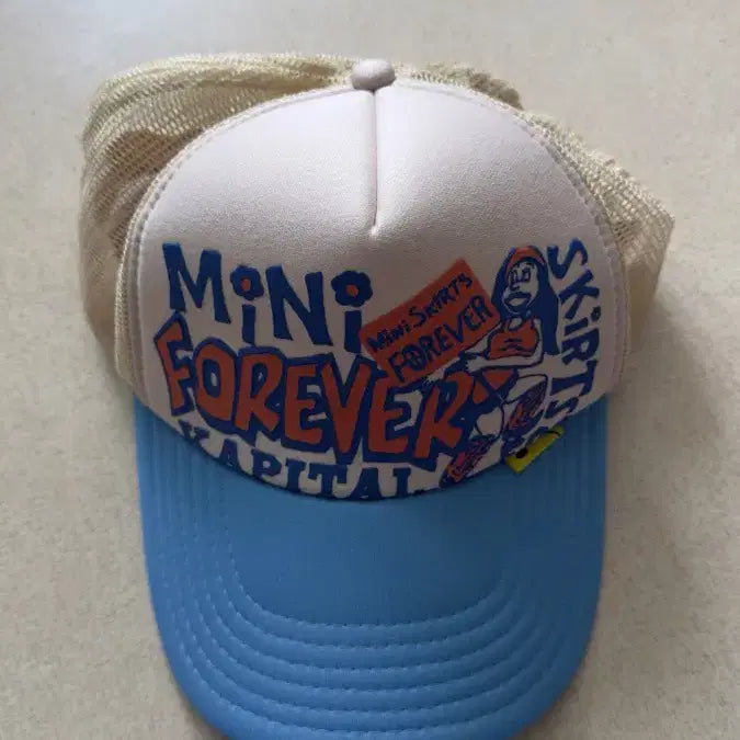 [BUNJANG] Kapital Mini Skirt Forever Mesh Cap Hat / 캐피탈 미니스커트 포에버 메쉬캡 모자