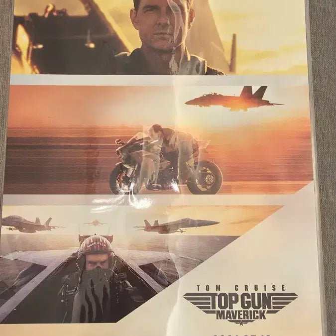 [BUNJANG] Top Gun: Maverick ScreenX Wingman Poster / 탑건: 매버릭 스크린x 윙맨 포스터 판매