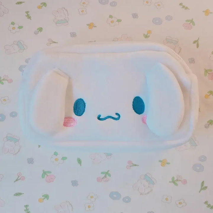 [BUNJANG] Sanrio Cinnamoroll Pouch Pencil Case Plush / 산리오 시나모롤 파우치 필통 인형