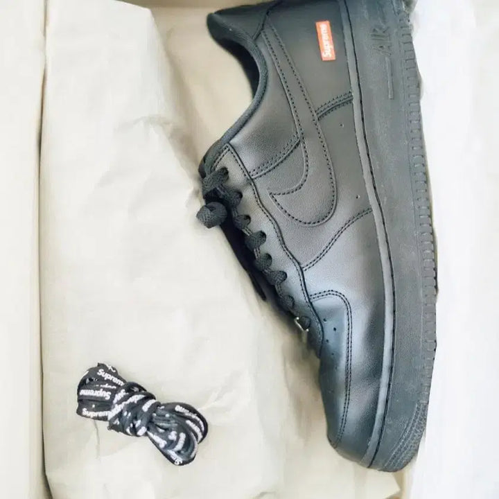 [BUNJANG] Nike x Supreme Air Force 1 Low Black / 나이키 슈프림 에어포스1 블랙