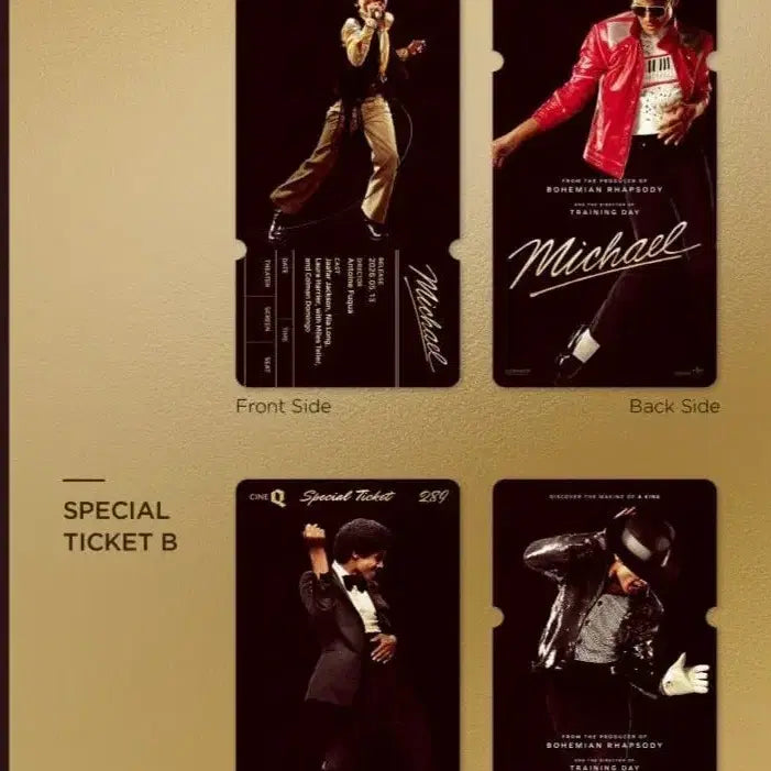 [BUNJANG] Michael Special Ticket Set (2 Types) / 마이클 스페셜 티켓 2종 세트 판매합니다.