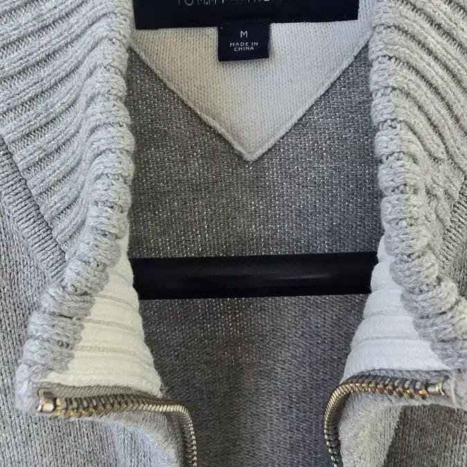 [BUNJANG] Tommy Hilfiger Knit Zip-Up Jacket M / 타미힐피거 니트 집업 m 100