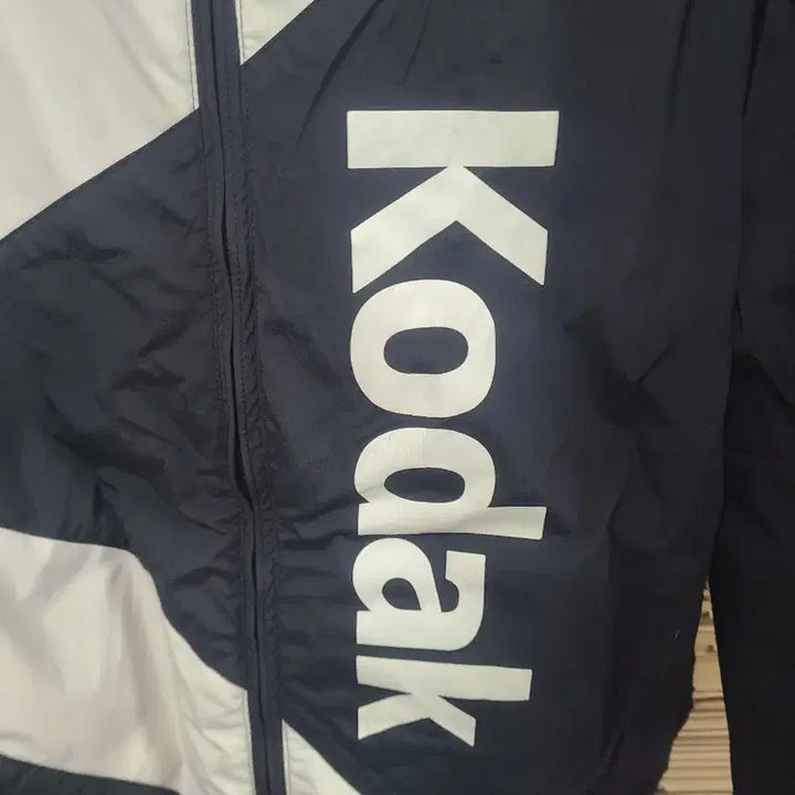 [BUNJANG] Kodak Windbreaker Jacket Black M / 코닥 바람막이 자켓 블랙 M 남95~100