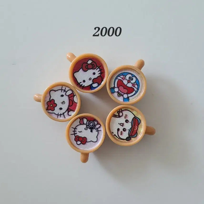 [BUNJANG] Sanrio Hello Kitty Miniature Coffee Cup Set / 키티미니어처커피잔set