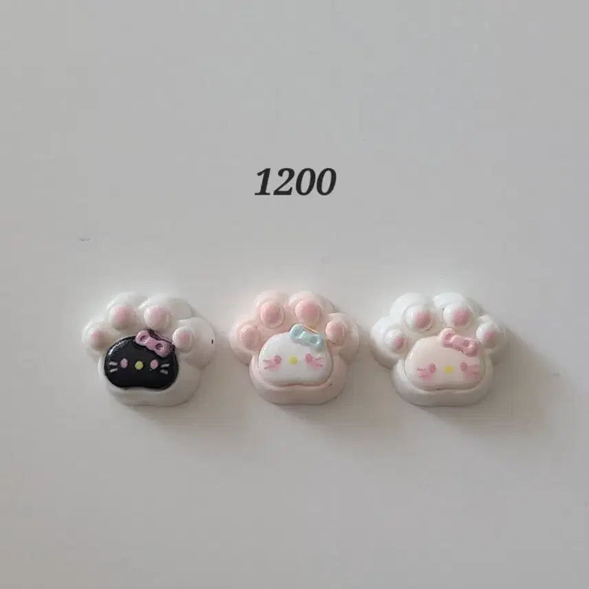 [BUNJANG] Kitty Paw Pad Charms / 키티야옹이 발바닥 파츠