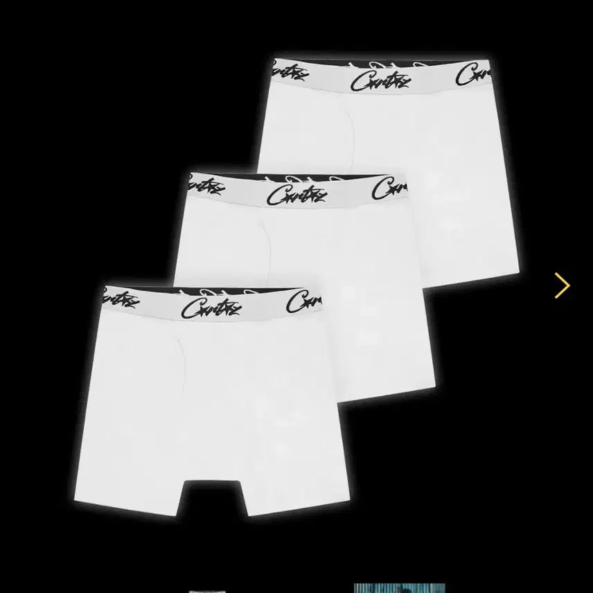 [BUNJANG] Cortez White Boxer Briefs M / 코르테이즈 corteiz 화이트 박서브리프 팬티 M