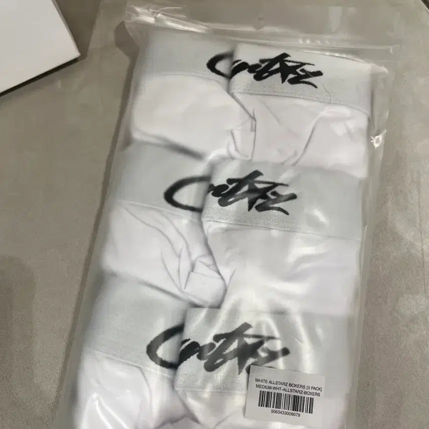 [BUNJANG] Cortez White Boxer Briefs M / 코르테이즈 corteiz 화이트 박서브리프 팬티 M
