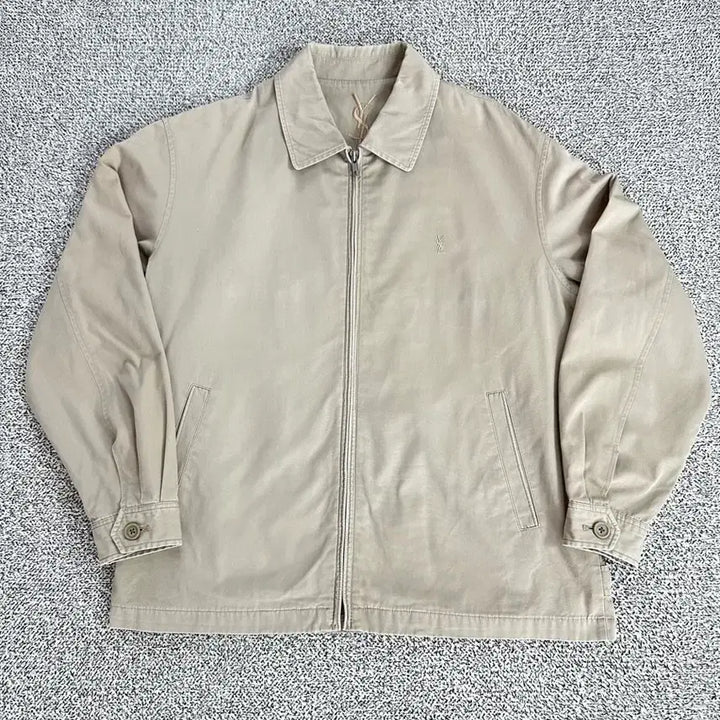 [BUNJANG] Saint Laurent Suede Bomber Jacket / 입생로랑 블루종