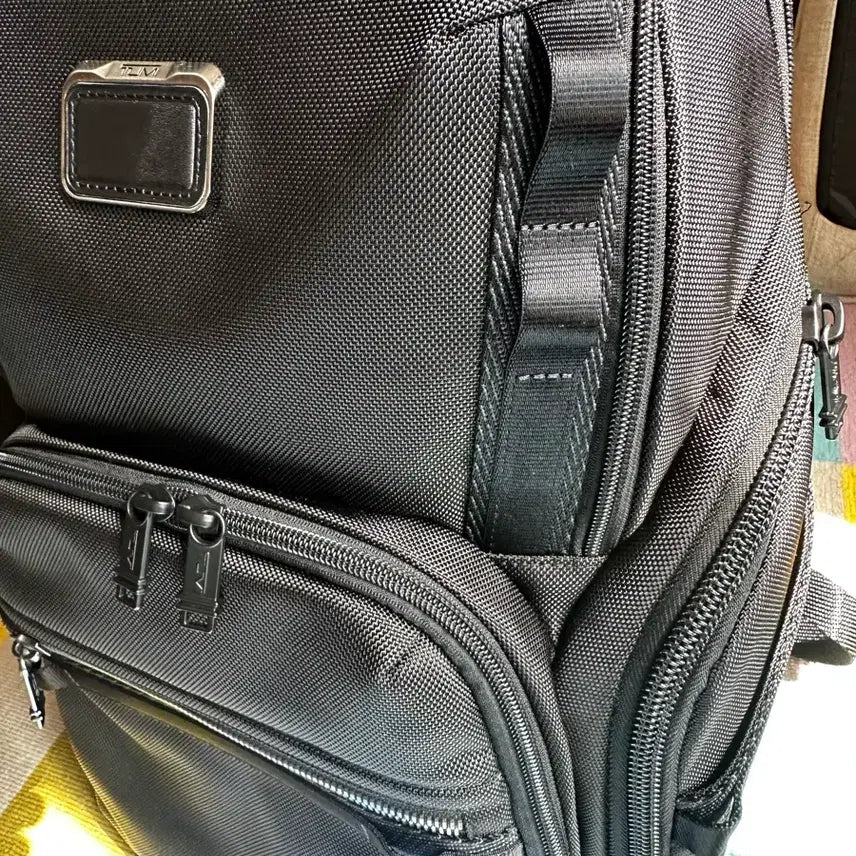 [BUNJANG] Tumi Alpha Bravo Search Backpack Black / 투미 TUMI ALPHA BRAVO 알파 브라보 서치 백팩 블랙