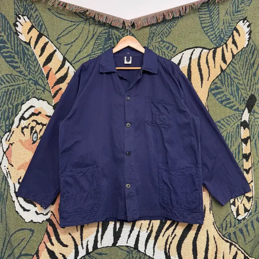 [BUNJANG] Vintage 80s French Work Jacket (L) / [L] 80s 빈티지 프렌치 워크 자켓