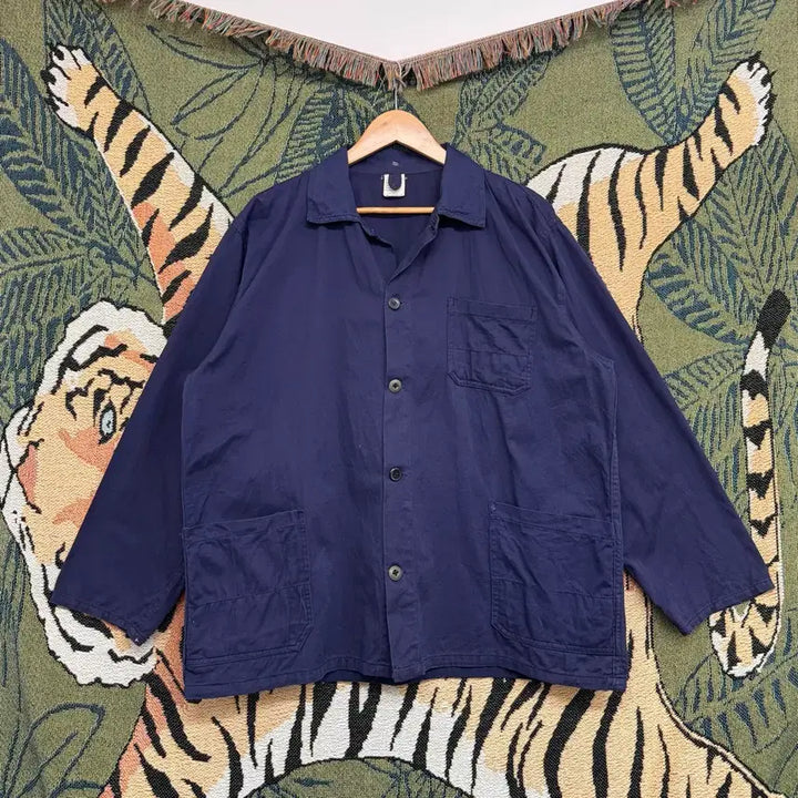 [BUNJANG] Vintage 80s French Work Jacket (L) / [L] 80s 빈티지 프렌치 워크 자켓