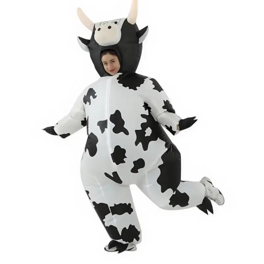 [BUNJANG] Cow Air Suit Costume / 젖소 에어슈트 졸사 컨셉 졸사 에어슈트