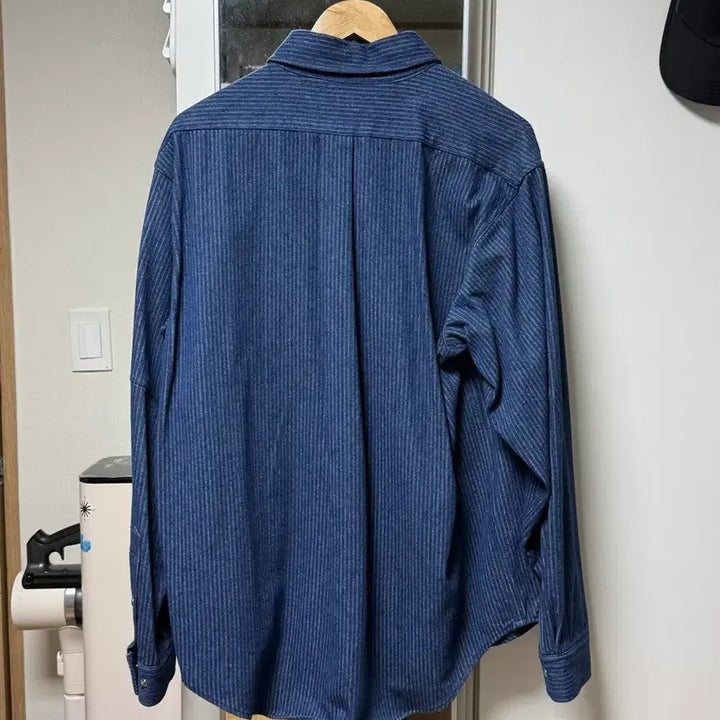 [BUNJANG] Anonymous Anonymous Flower Denim Shirt Size 1 / 아노니모아노니마 플라워 데님 셔츠 1사이즈