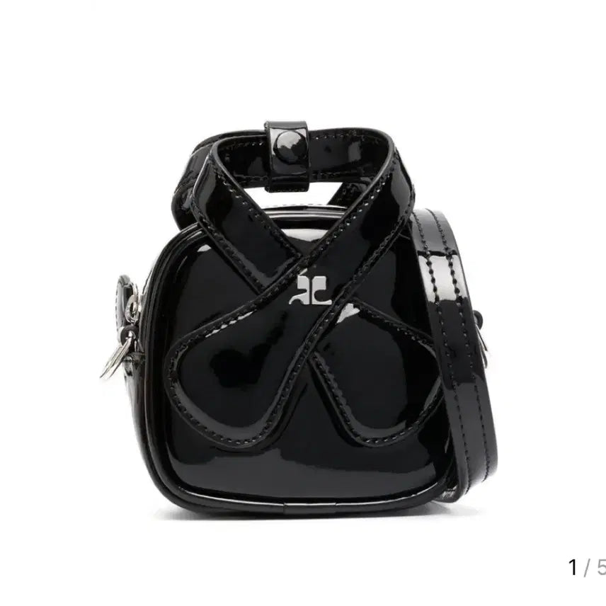 [BUNJANG] Courrèges Loop High Shine Mini Bag / 꾸레쥬 courreges 루프하이샤인 미니백