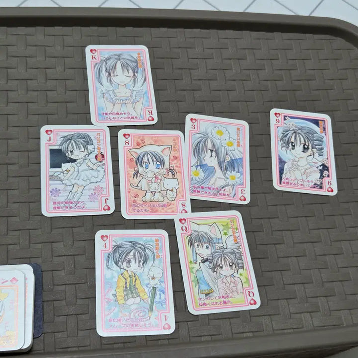 [BUNJANG] Twilight Angel Classic Tarot Deck / 고전 트럼프 카드 달빛천사 고전만화 지류 미소녀 달천 다꾸