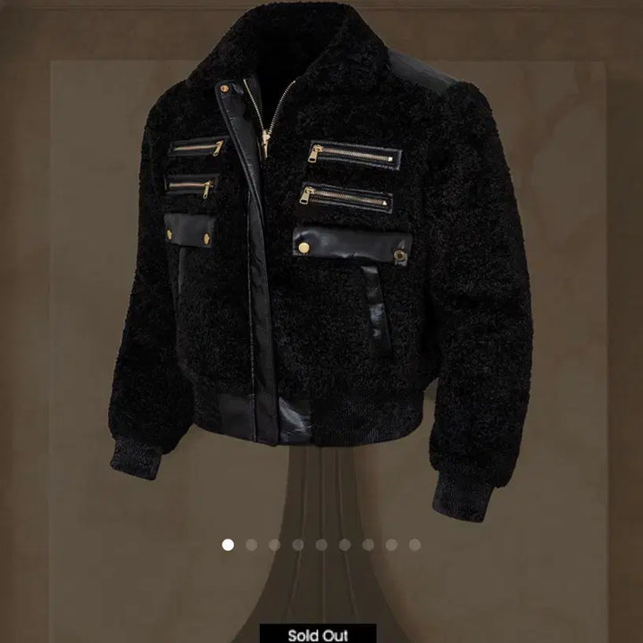 [BUNJANG] Rafinato Reversible Fleece Jacket Black Size 50 / 라피나토 리버서블 플리스 자켓 블랙50사이즈 미개봉 새상품 팝니다
