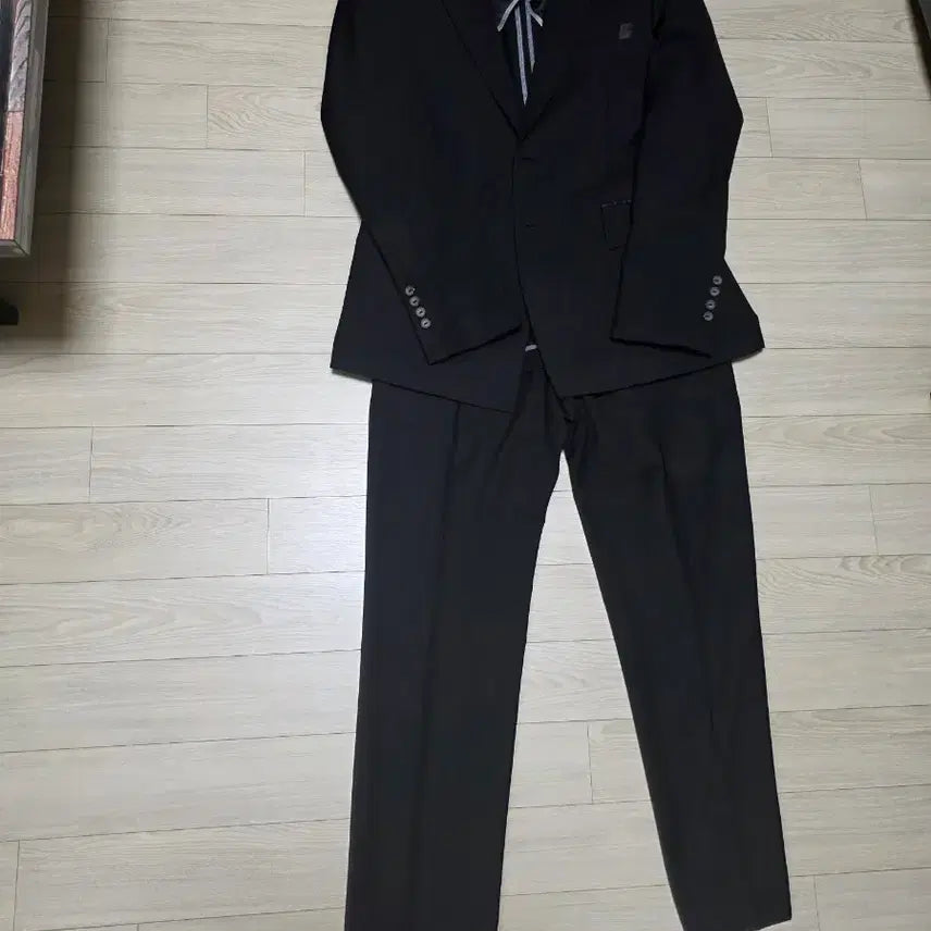 [BUNJANG] Black Suit Set for Men / 블랙 정장 세트 남성용