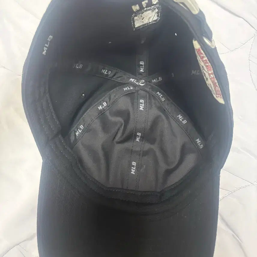 [BUNJANG] MLB New York Yankees Black Ball Cap / MLB 뉴욕 양키스 볼캡 블랙(사용감X)
