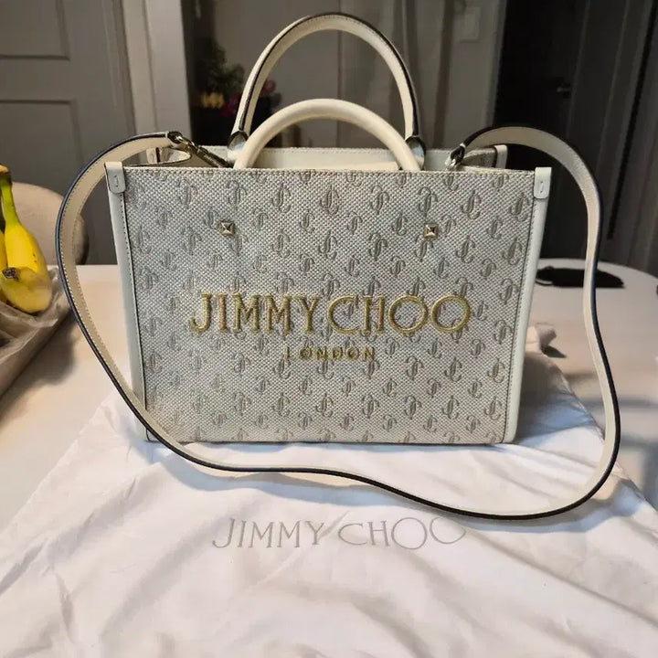 [BUNJANG] Jimmy Choo Leather Tote Bag / 지미추 토트백