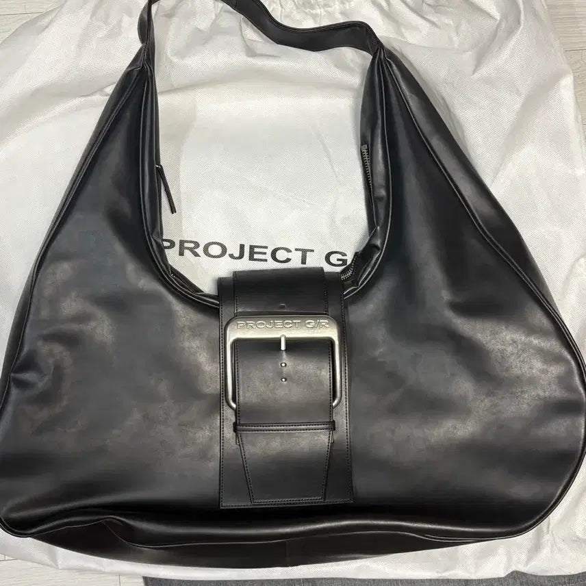 [BUNJANG] Project GR Mega Buckle Hobo Bag / 판매) 프로젝트지알 project gr 메가버클 호보백