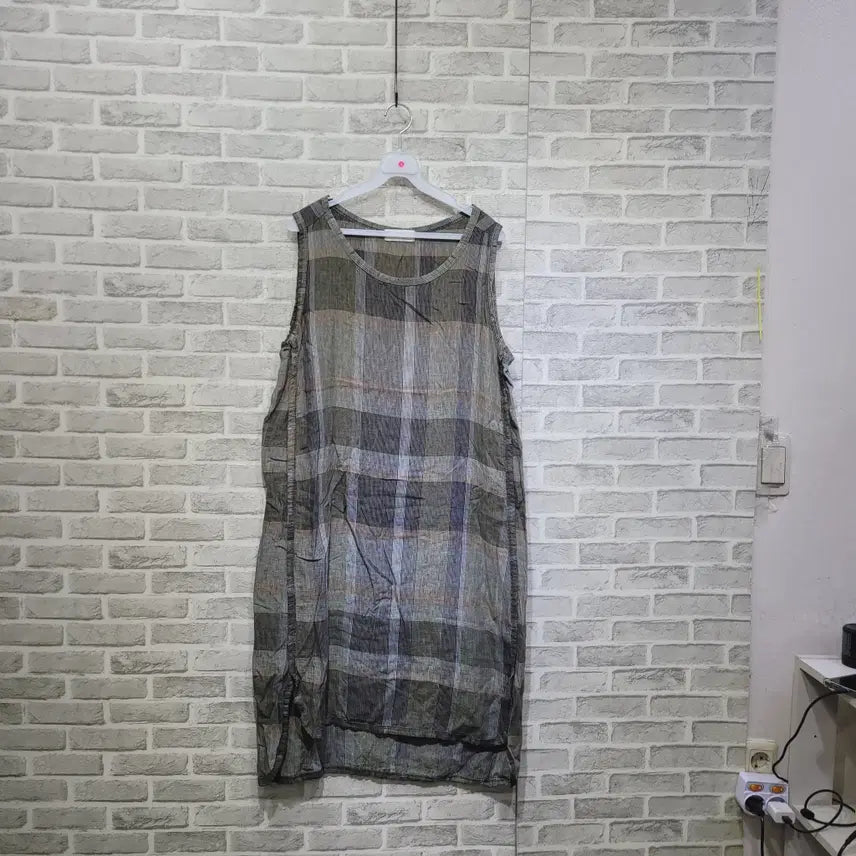 [BUNJANG] Linen Dress - Free Size / ㄹ73 린넨 원피스 F