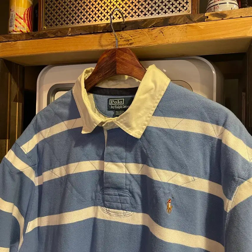 [BUNJANG] Polo Rugby Polo Shirt / 폴로 럭비 카라티