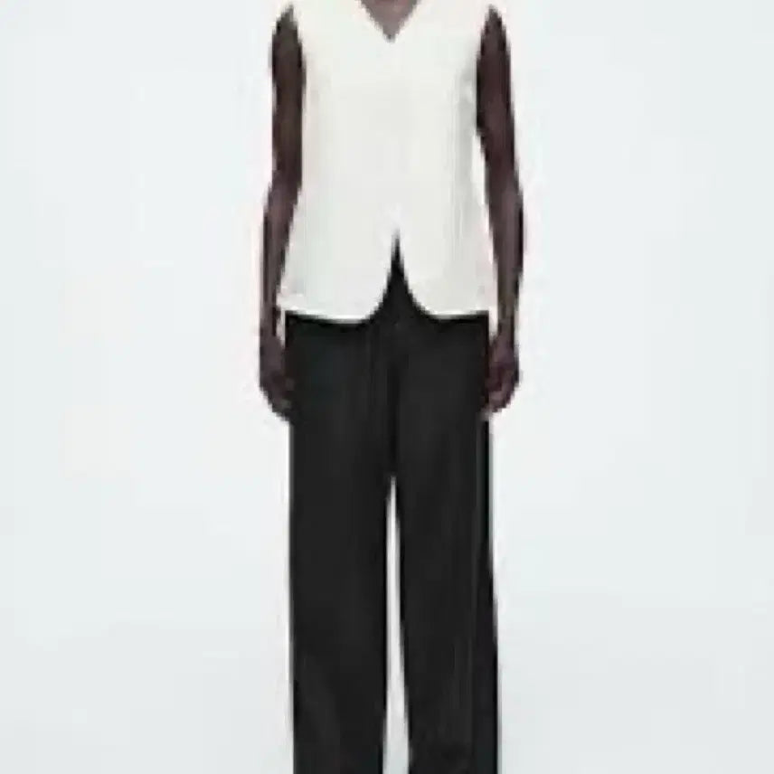 [BUNJANG] COS Wrap Front Linen Vest / [택포] [40] COS 코스 랩 프런트 린넨 베스트