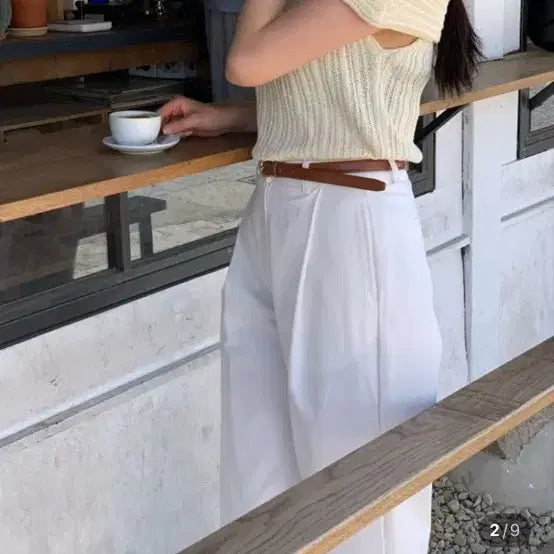 [BUNJANG] KLMAROE Yellow Knit Off-Shoulder Top / KLMAROE 옐로우 니트 탑