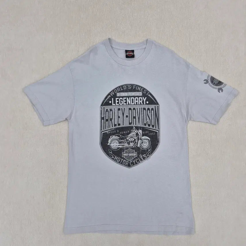 [BUNJANG] Harley-Davidson Short Sleeve T-Shirt / 할리데이비슨 반팔티셔츠 가슴단면 54CM