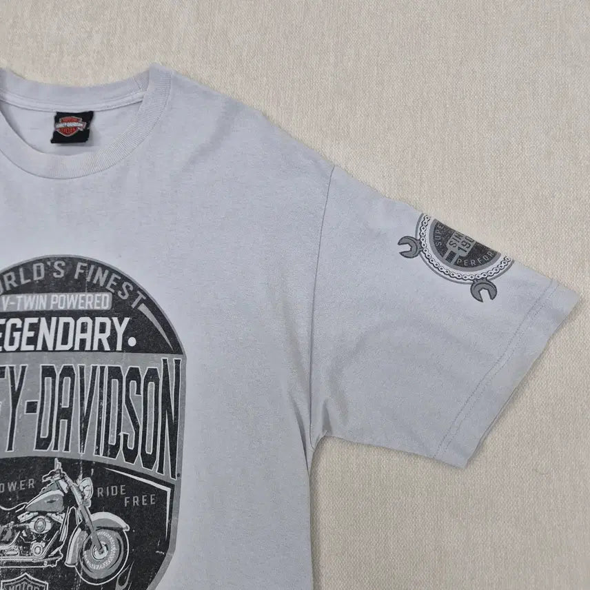 [BUNJANG] Harley-Davidson Short Sleeve T-Shirt / 할리데이비슨 반팔티셔츠 가슴단면 54CM