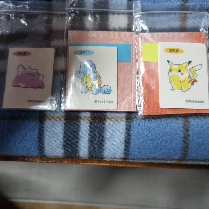 [BUNJANG] Pokemon Bread Stickers / 포켓몬 신빵 띠부씰