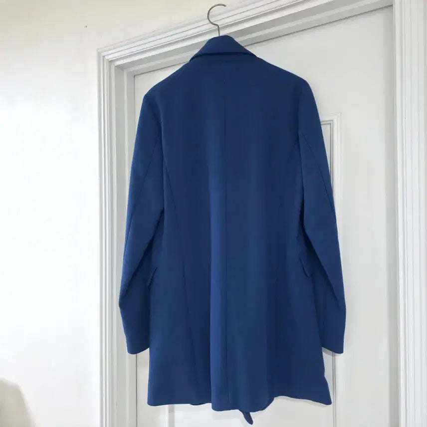 [BUNJANG] SOUP Blue Double Button Jacket / SOUP 블루 더블 버튼 자켓