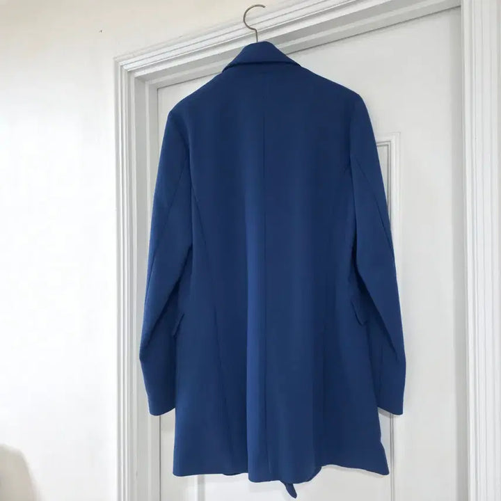 [BUNJANG] SOUP Blue Double Button Jacket / SOUP 블루 더블 버튼 자켓