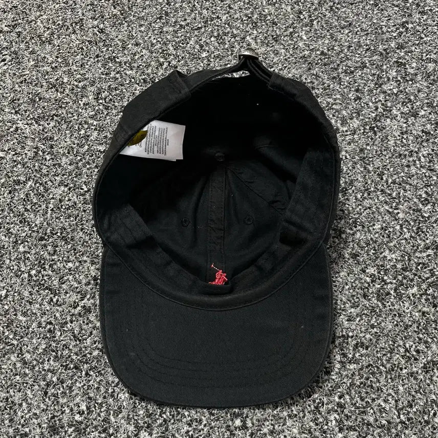 [BUNJANG] Polo Ralph Lauren Black Cap Red Pony / 폴로 랄프로렌 블랙 볼캡 레드포니 59