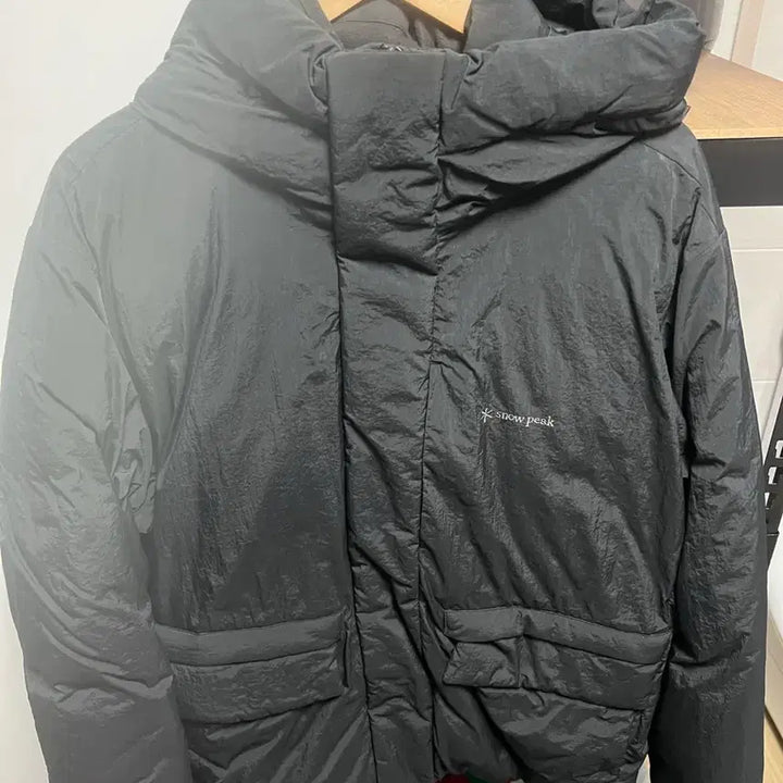 [BUNJANG] Snow Peak Black Padded Jacket / 스노우피크 블랙 패딩