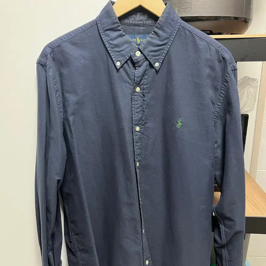 [BUNJANG] Polo Navy Shirt / 폴로 네이비셔츠