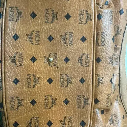 [BUNJANG] MCM Logo Shoulder Bag Brown / MCM 로고 숄더백 브라운